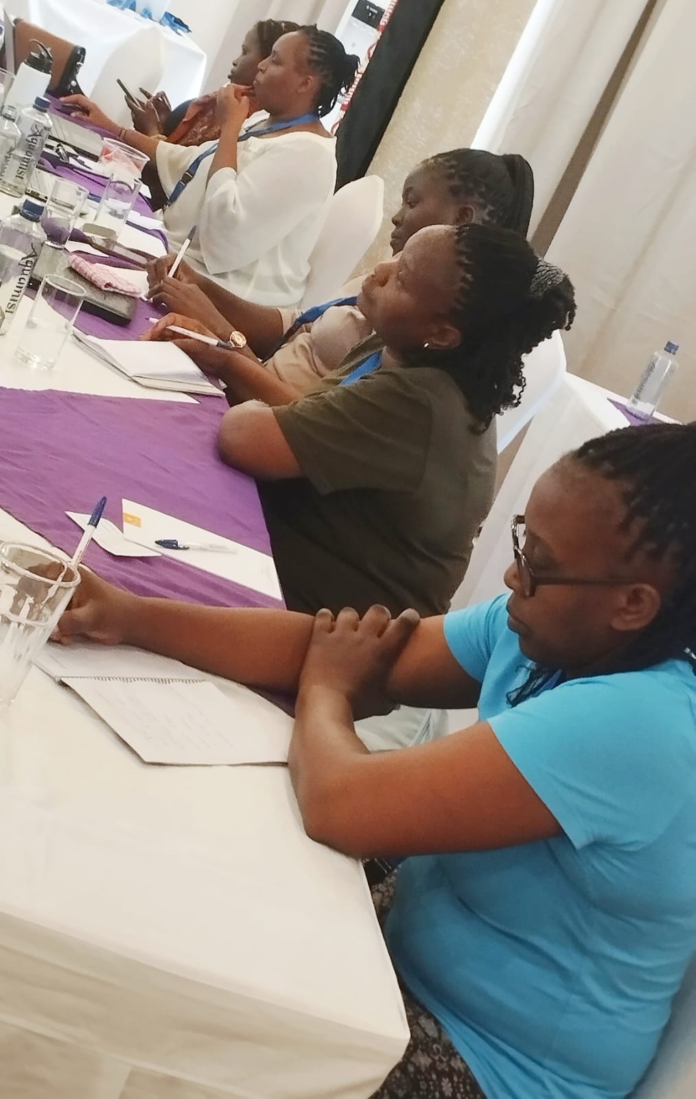 DURING CONFERENCE SESSION WITH MEMBERS